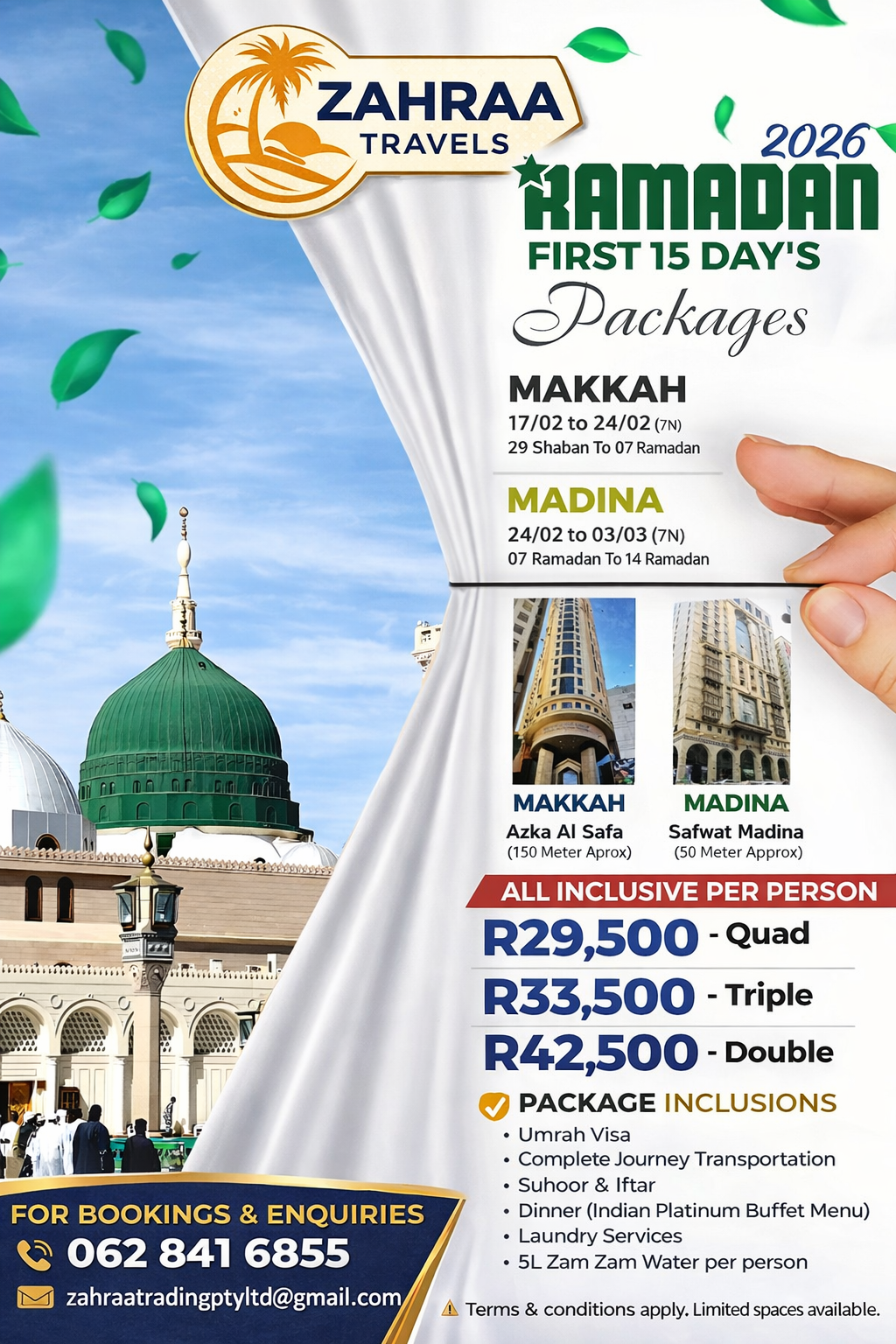 RAMADAN 2026 UMRAH PACKAGE
